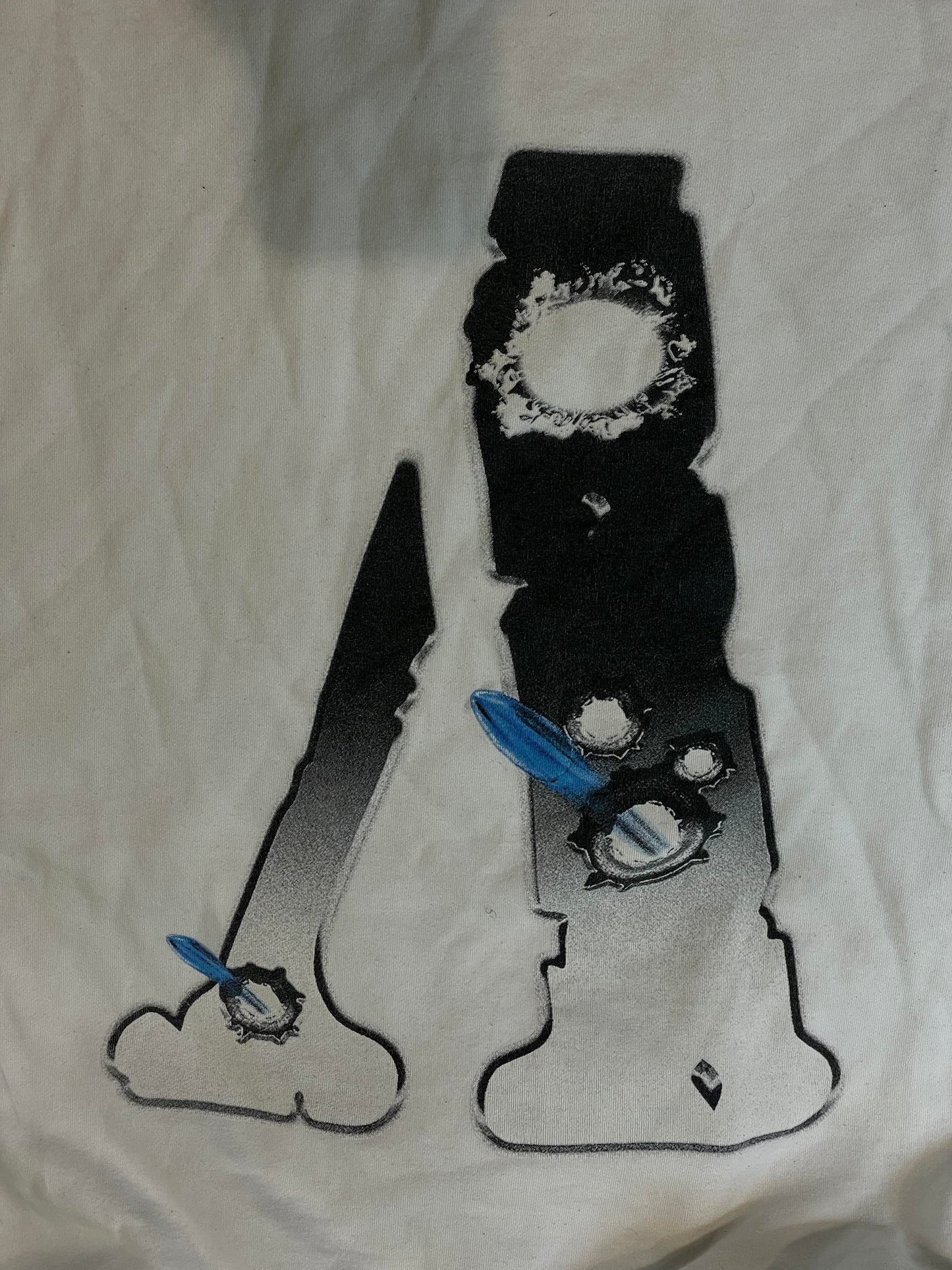 Vlone Hawk Em White Hoodie