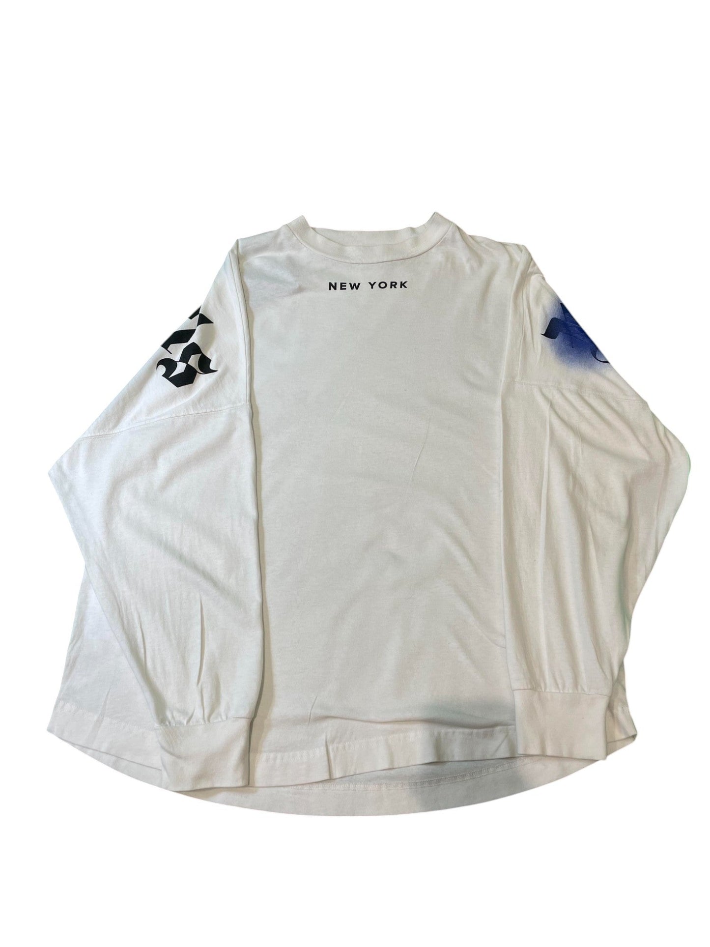 Palm Angels New York LS White Sweats