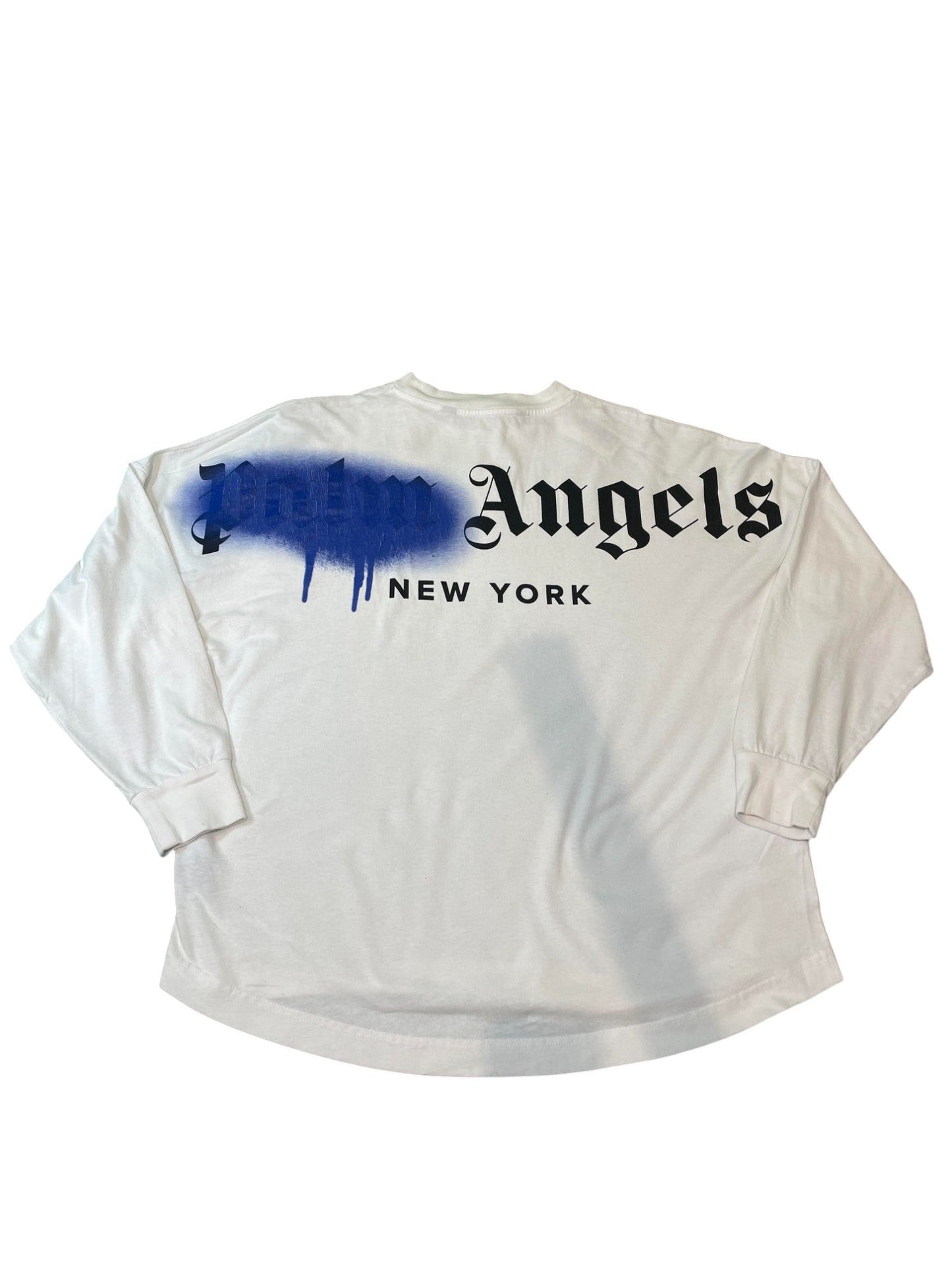 Palm Angels New York LS White Sweats