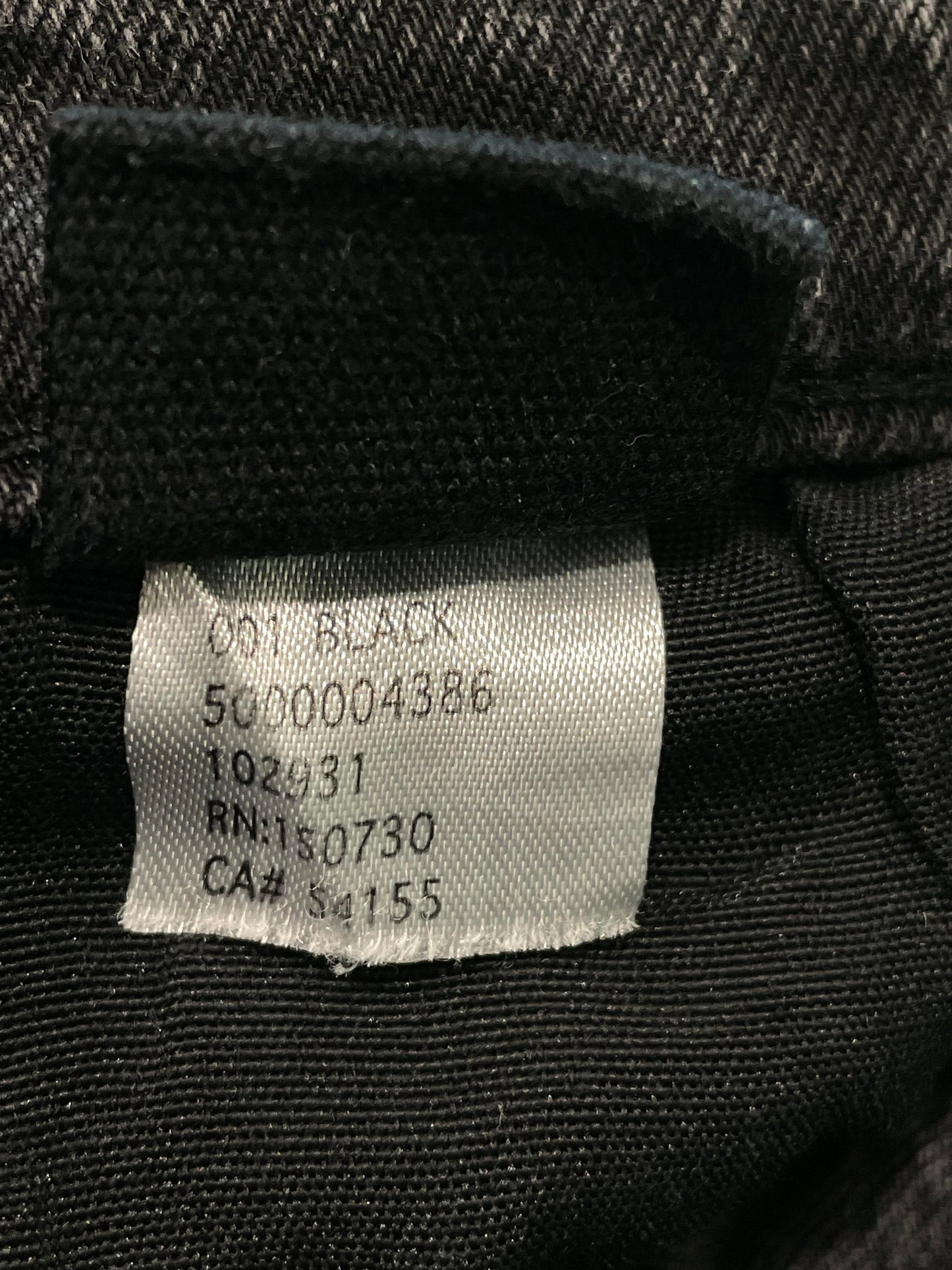 Ksubi Jeans Black Wash Plain