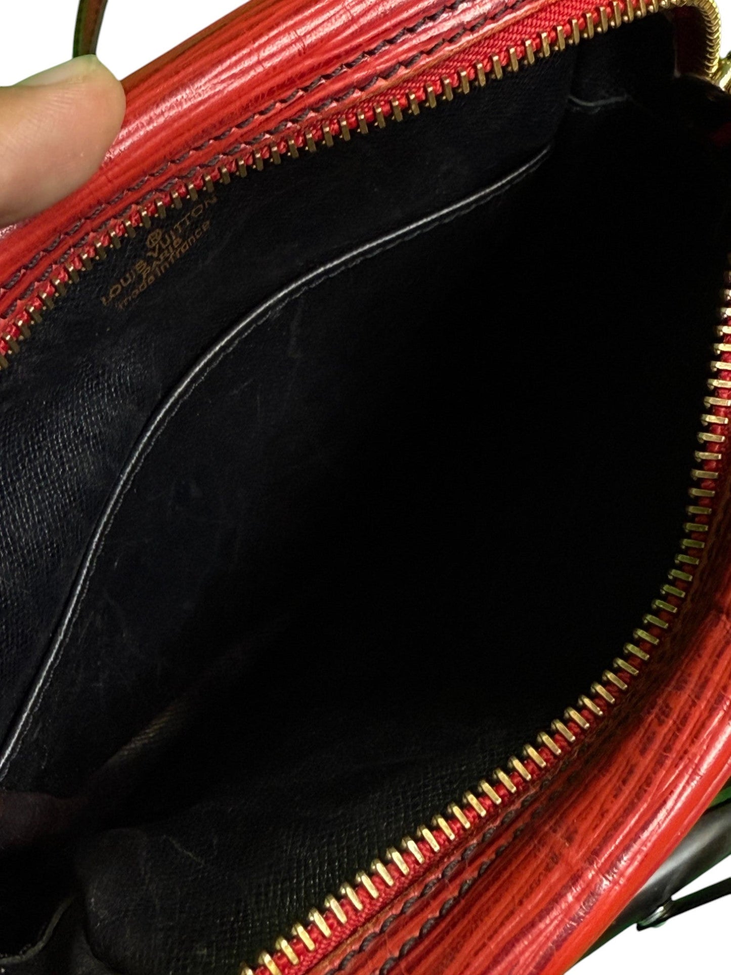LV Epi Danube Red Bag