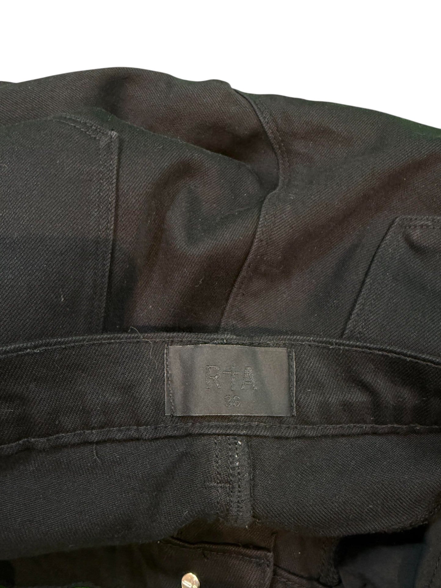 RTA Slate Cargo Black Jeans