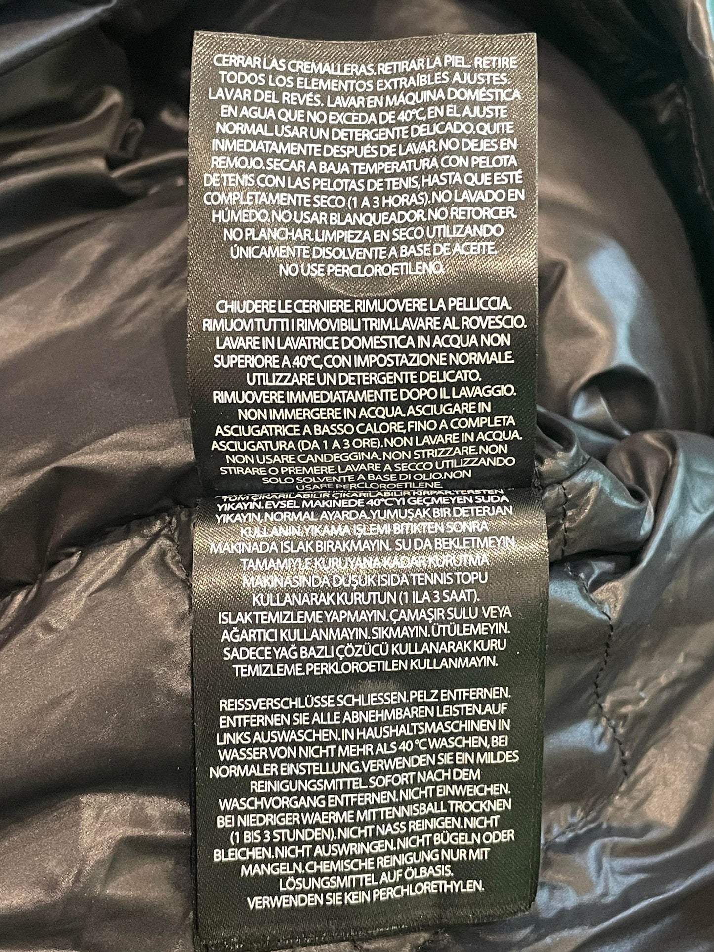 Mackage Black Puffer Coat
