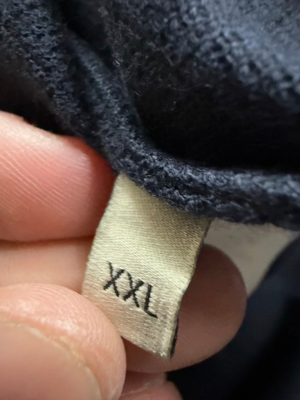 Gucci Polo Navy Tiger Collar Used XXL