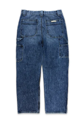 Chrome Hearts "Indigo Blue" Carpenter Jeans