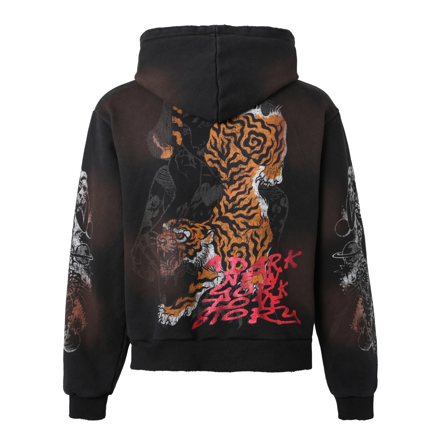 Lost Intricacy Twin Tiger Zip Up
